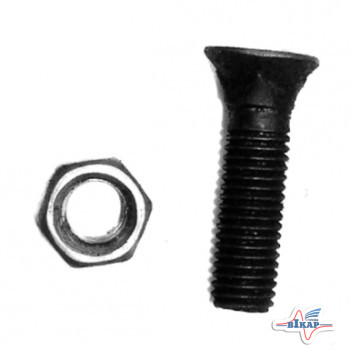 Болт с гайкой лапы стрельчатой М12х70 Horsch, Алькор - Bellota