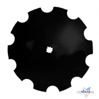 Диск бороны (ромашка) John Deere (Днар=560 мм) (Борированный) (Велес-Агро)