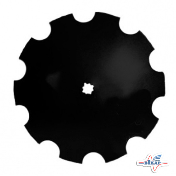 Диск бороны (ромашка) John Deere (Днар=560 мм) (Борированный) (Велес-Агро)