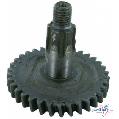 Шестерня с валом косилки (лев.вращ.)GMD44/55/66 КУН