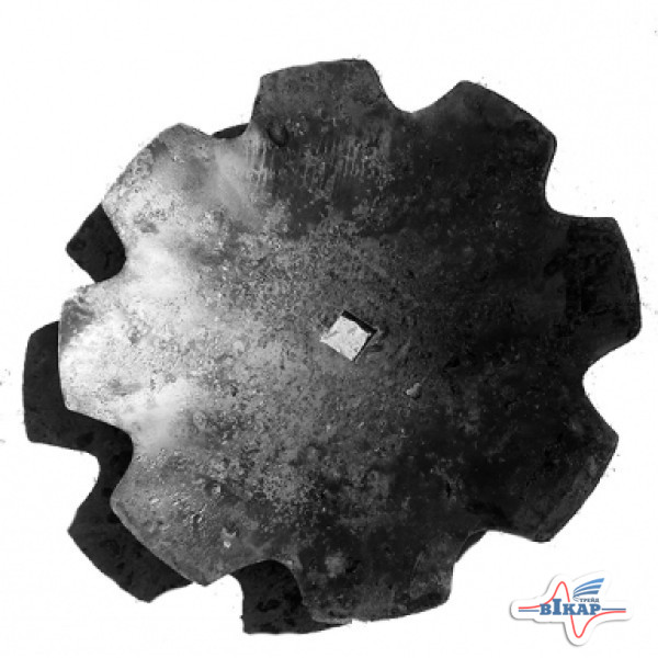 Диск бороны (ромашка) БДВПА (D=700мм, кв.50мм толщина 8мм) ЛАДА