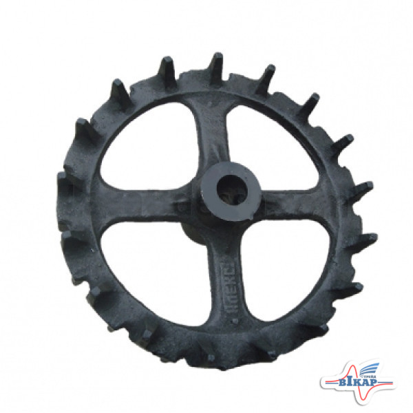 Колесо катка шпоровое ККШ-6 (D=460mm, d=45mm) (Первомайск)