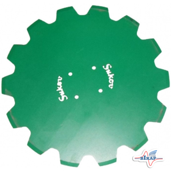 Дисковый нож зубчатый плуга ArcoAgro  SUKOV (Чехия)