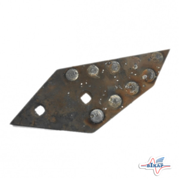 Долото лемеха левого ПОН-3, ПОН-5, ПОН-8 
