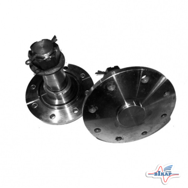 Ось диска бороны с гайкой, шайбой, втулкой (п/к 7508,7509, м-та 60х85) БН(БП) н/о