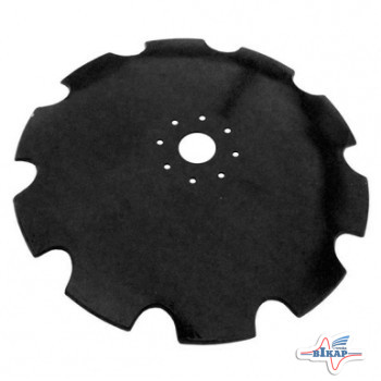 Диск бороны (ромашка) БН, БП (D=650мм, круг 46мм, 8 отв) (ВОСХОД) - Bellota