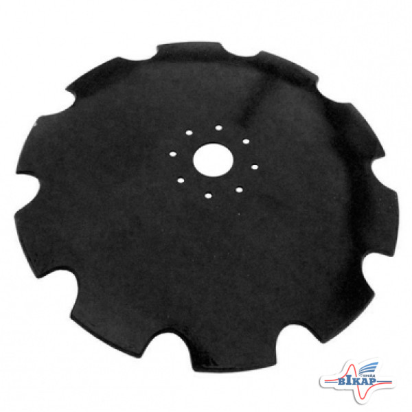 Диск бороны (ромашка) БН, БП (D=650мм, круг 46мм, 8 отв) (ВОСХОД) - Bellota