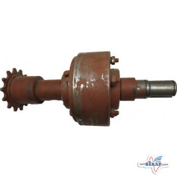 Вал привода разбрасывателя с муфтой в сб. МТТ-4, ПС-45, ПС-60