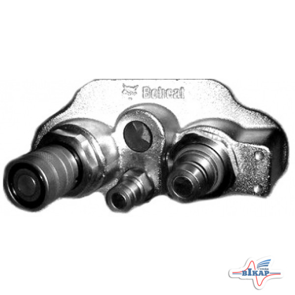 Блок (7141939) муфт гидр.быстроразъем, Bobcat TL360/470