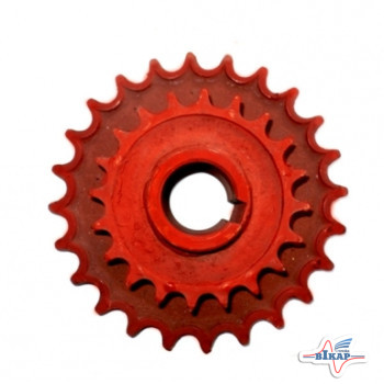 Блок звездочек битера нижнего (z=24, t=25.4/17, t=19.05, Д=40мм) КТУ-10