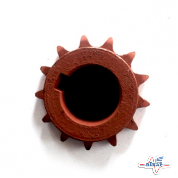 Звездочка вала №6 привода (z=12, t=19.05, d=35мм) КТУ-10