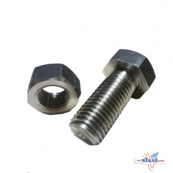 Болт диска колеса с гайкой КТУ-10