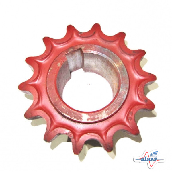 Звездочка приводная барабана верхнего (z=14, t=25.4, dвн=50мм, шпонка) ПРТ-7А, МТТ-9