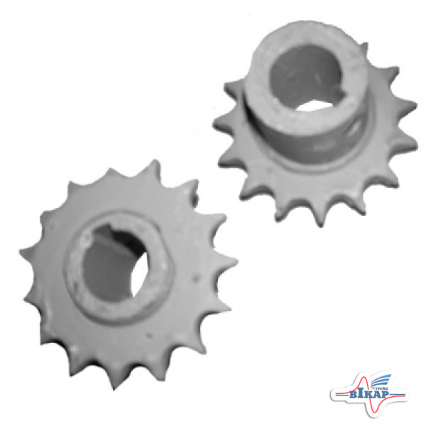 Звездочка ведущая редуктора СЗ-5,4 (Z=15, t=15.875) н/о под шплинт