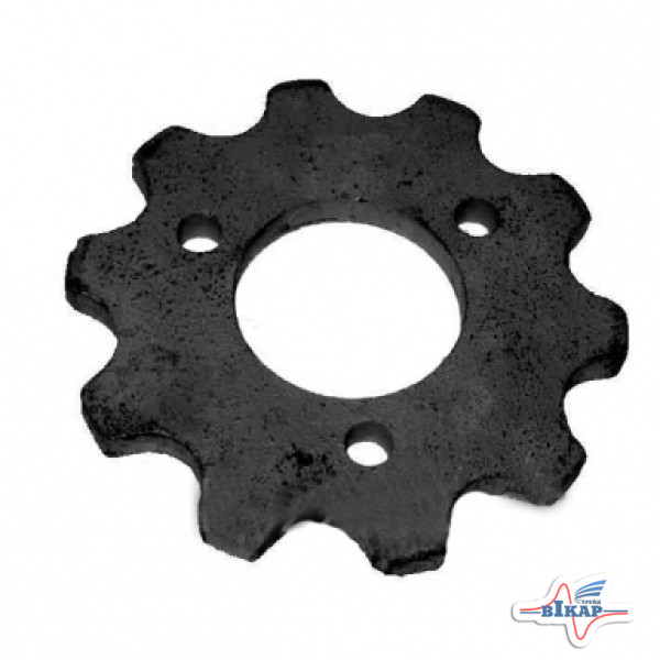 Звездочка колеса опорно-приводного (z=10, t=31.75) (голая) СУПН-8