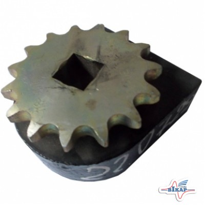 Звездочка с корпусом в сборе, z=15 (118-508D+118-336D+822-103C), GP