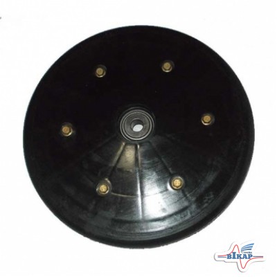 Колесо прикатывающее в сборе 1"x12" (122-136S/814-034С+2x817-081C+188-001V), GP