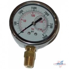 Манометр спиральный механический (0-3000 psi=204 атм) (AN280712/21.21013/810-300C/810-347C), GP