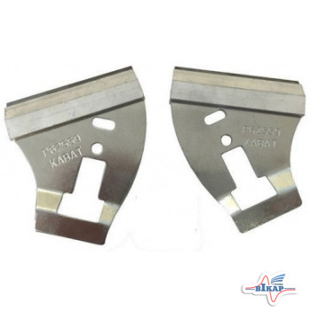 К-т скребков чистика (1л+1п) (AA62559/A86701+A86702), JD (Kabat)