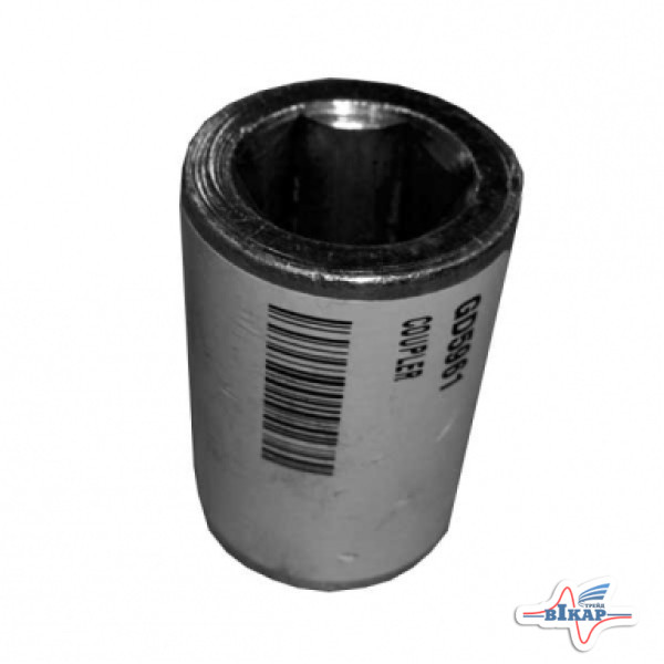 Втулка соединительная 6-гран. валов (22x38x57), Kinze