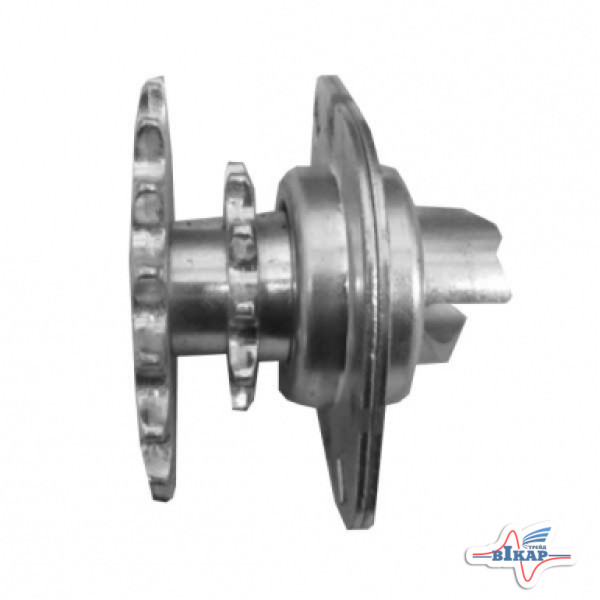 Звездочка двойная с фланцем в сборе z=11/19 (00401884), Kinze, HORSCH