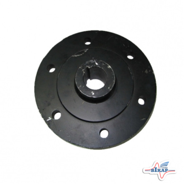 Ступица колеса опорного (6 шпилек, внутри шпонка, п/к 3209, м-та 55х75) СЗМ-4, СЗМ-6(Велес-Агро)