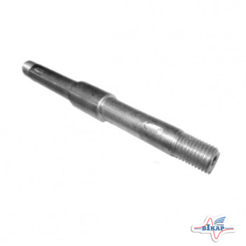 Вал промопоры колеса опорного СЗМ (Велес-Агро) (2 резьбы,2 шпонки)