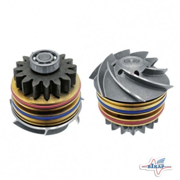 Насос водяной двигателя (RE509598/RE57154/SE501596/130-329.01), JD8400/2266 (KEBA-Турция)