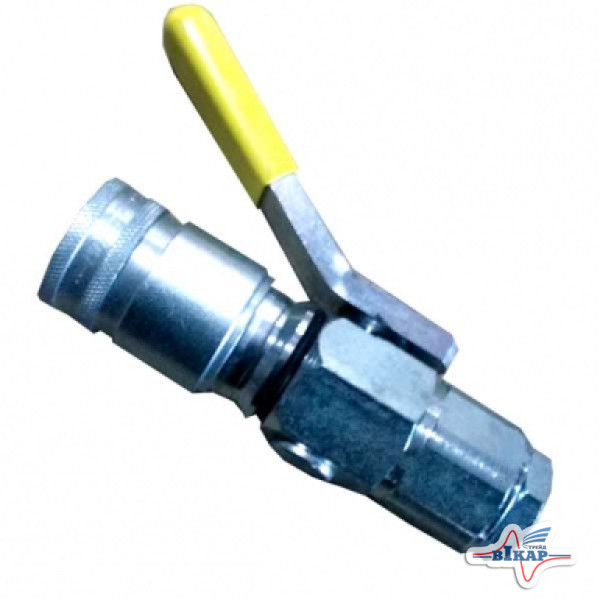 Муфта быстроразъемная с краном, JD