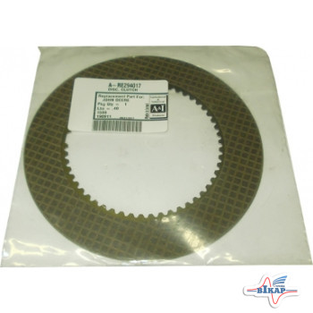 Диск фрикционный муфты промежуточного вала КПП (RE67458), JD8400 (Израиль)