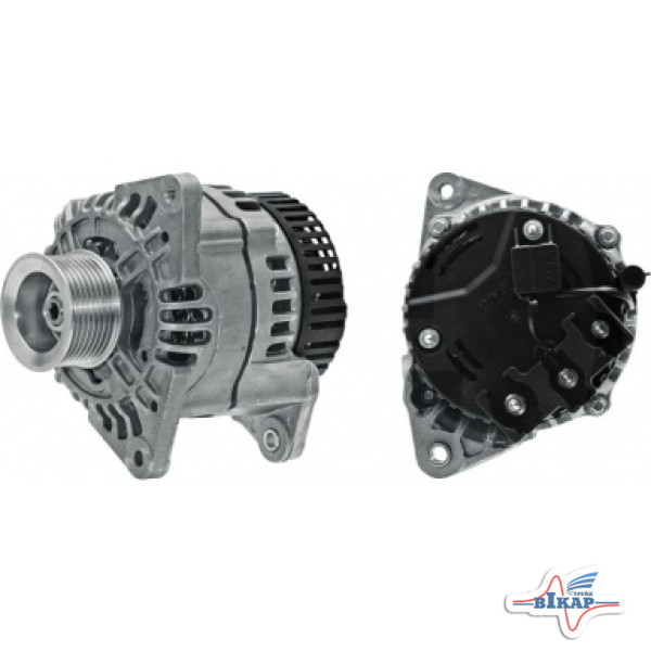 Генератор (12V, 120A) со шкивом. T6070/Puma