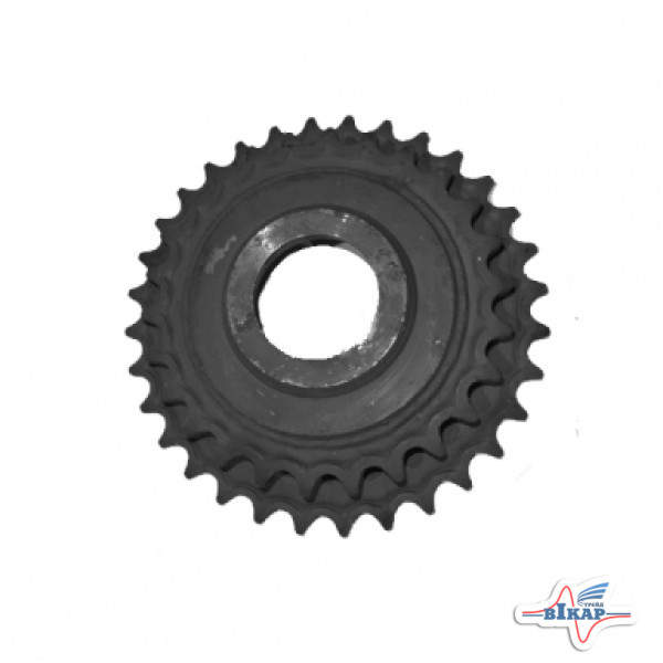 Блок зведочек ведомоый привода цепного (z=26/32, t=25.4) (под муфту) ГВР (Бобруйск)