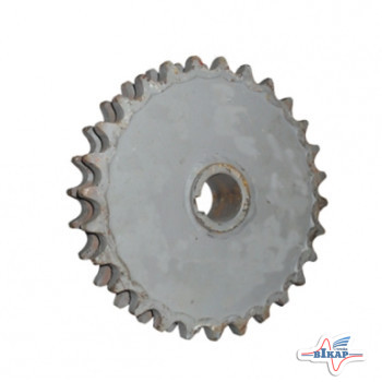 Блок звездчек вала ведущего (z=28/28, t=25,4, dв=54мм) (прав.сторона) ПРФ-180 (Бобруйск)