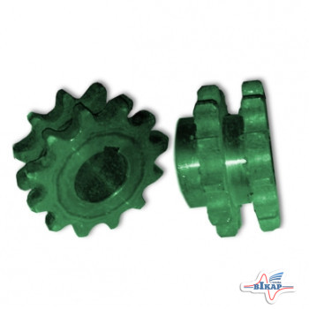 Блок звездочек вала от редуктора (z=12, t=25,4, dв=40мм) (правая сторона) ПРФ-180 (Бобруйск)