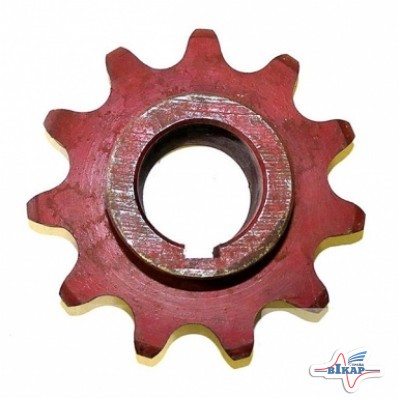 Звездочка вала от редуктора (z=11, t=38,1, dв=50мм) (прав.сторона) ПРФ-145