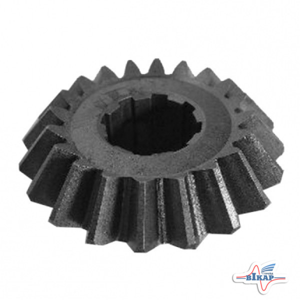 Шестерня коническая редуктора (ведомая) (z=20) КДН-210