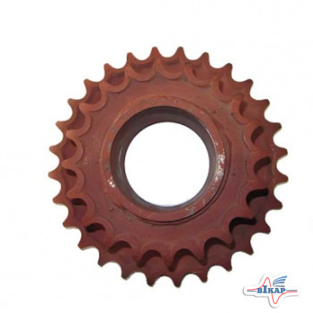 Блок звездочек ведущего вала (z=20/28, t=25.4) (лев.сторона) ПРФ-145