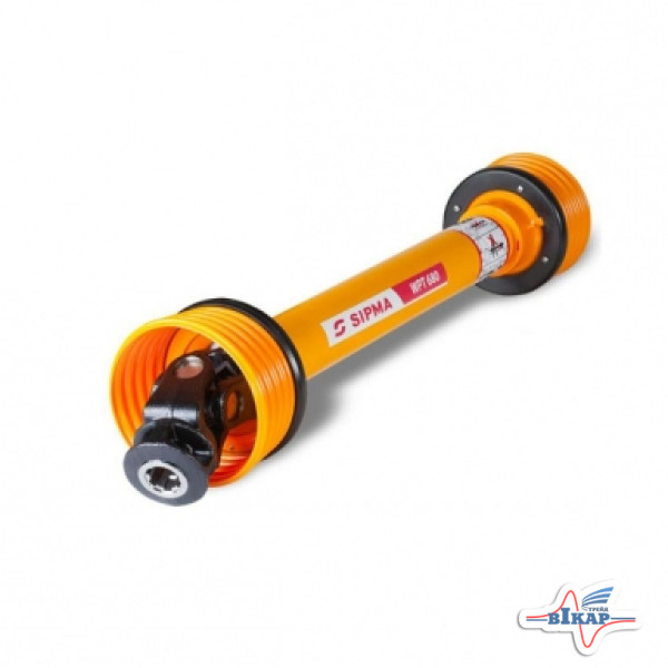 Вал карданный (6 х 8) (L=710-1200мм) 400Н*м (косилки роторной кр-1,65)