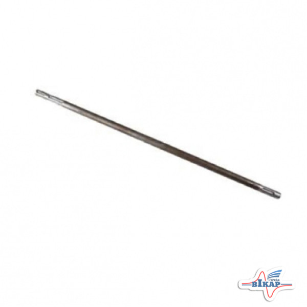 Вал промежуточный редуктора косилки 1.65м (L=1000мм, 3 шпонки) Z-169 (Польша)