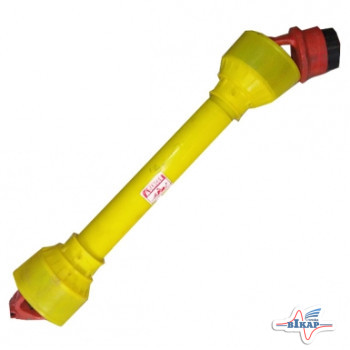 Вал карданный (6 х 8) (L=710-1200мм) 400Н*м с обгон. муфтой (косилки роторной КР-1,65)