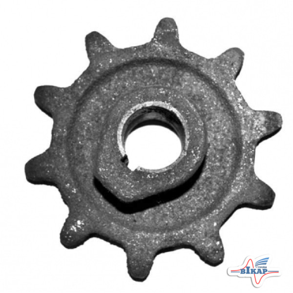 Звездочка ведущая транспортера вертикального (Z=10, Т=38,0) (под шпонку) ЗМ-60