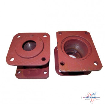 Корпус подшипника нижний шнека загрузчика сеялок (квадратный, 4отв.) ЗС-30М