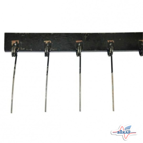 Планка мотовила жатки 20" с граблинами (часть), 1010-20