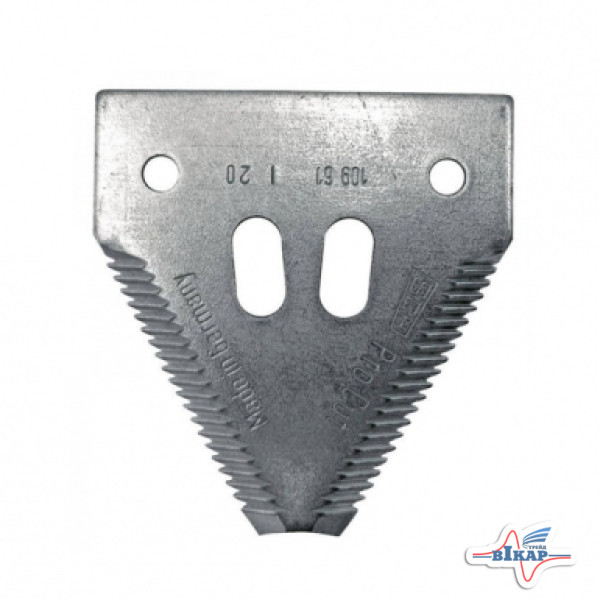 Сегмент жатки (средн. насечка) (16146/Z52672/06503530/Z47493/AZ41727/635201/86561692/10961.06/25432)