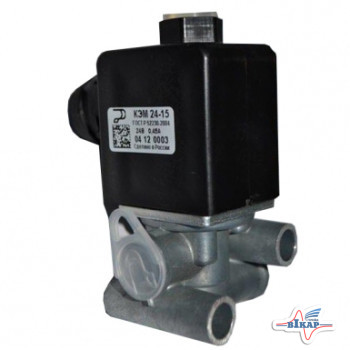 Электропневмоклапан (глушилки) (байонет) (ан.КЭБ-421) МАЗ